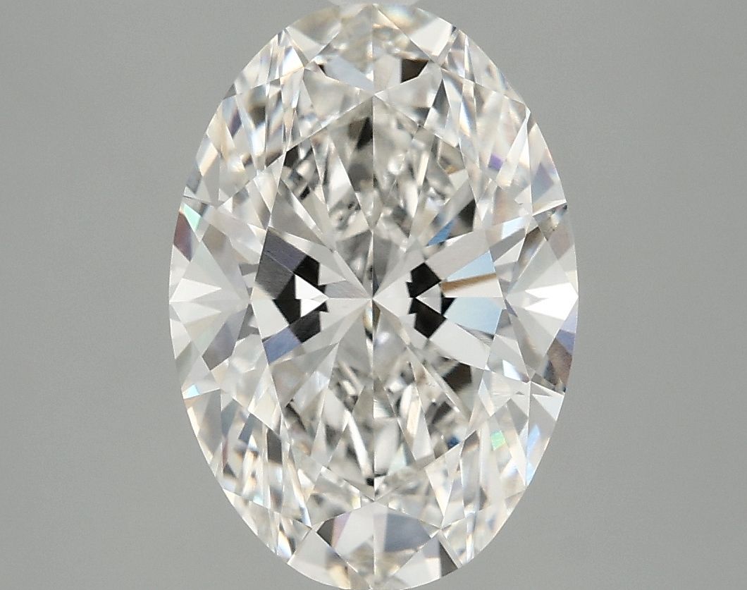 3.74 ct. oval Lab Grown Diamond front image