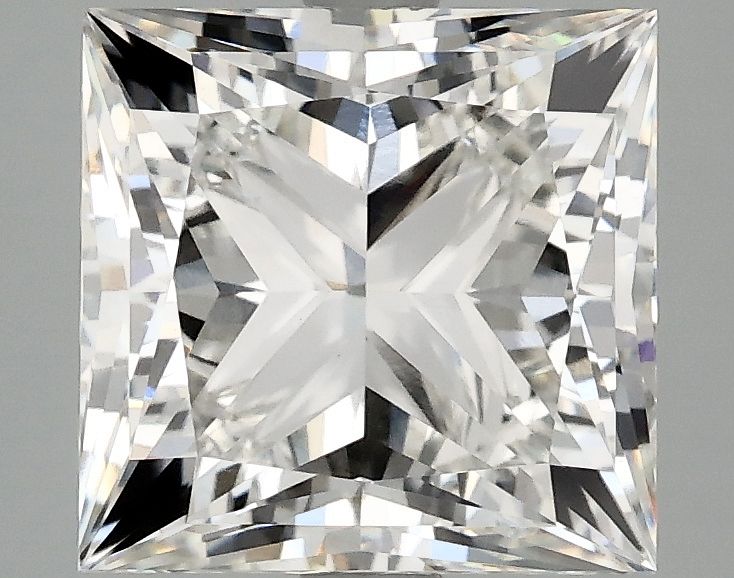 3.93 ct. princess Lab Grown Diamond front image