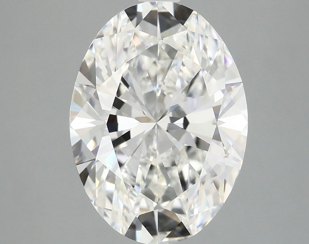 4.10 ct. oval Lab Grown Diamond front image