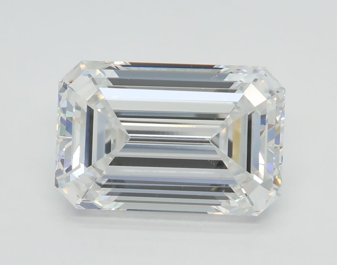 3.02 ct. emerald Lab Grown Diamond front image