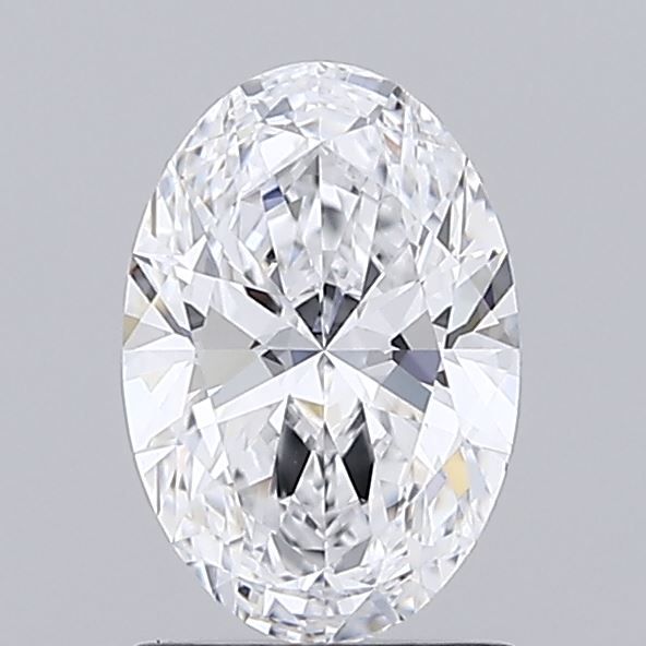 1.23 ct. oval Lab Grown Diamond front image