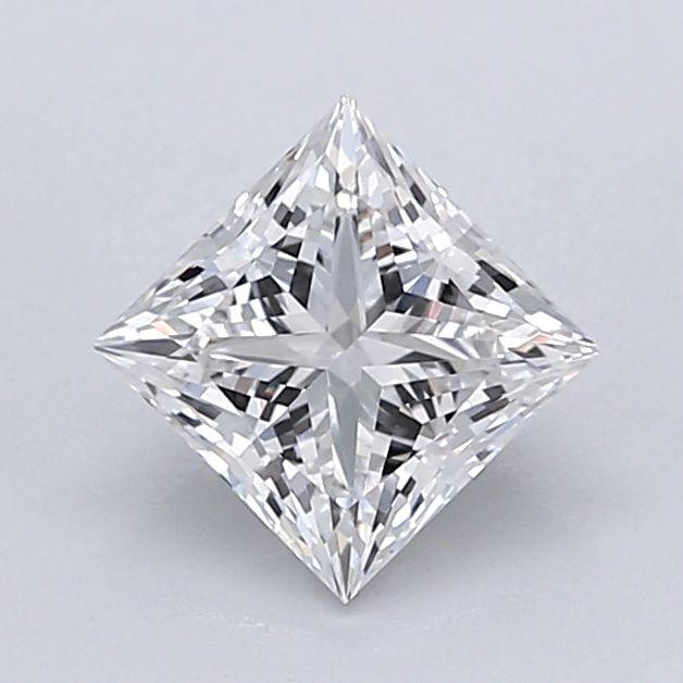 1.10 ct. princess Lab Grown Diamond front image