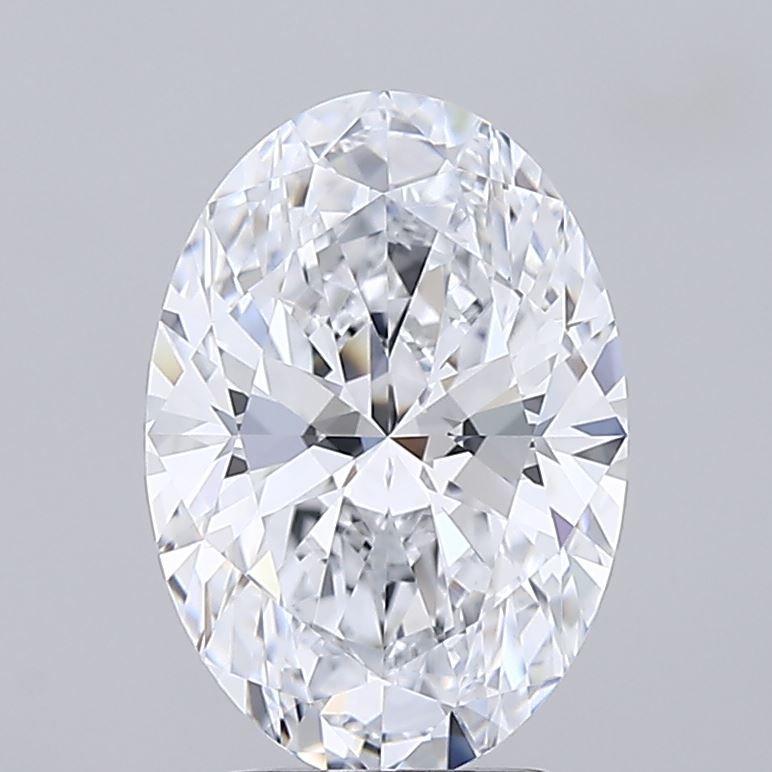 3.06 ct. oval Lab Grown Diamond front image