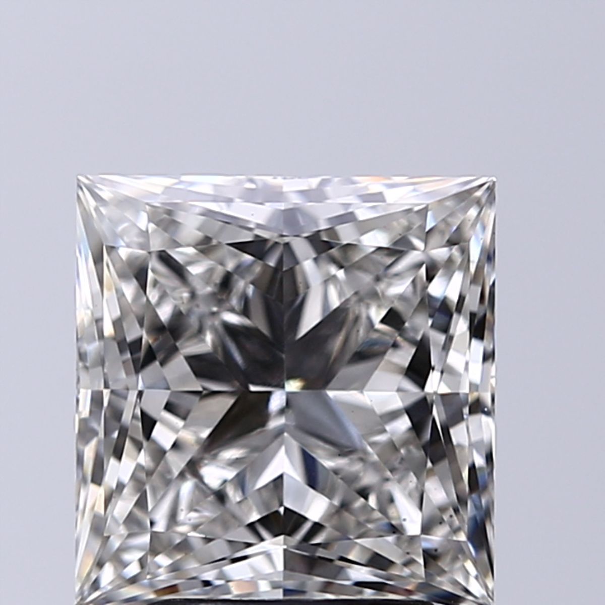 3.03 ct. princess Lab Grown Diamond front image