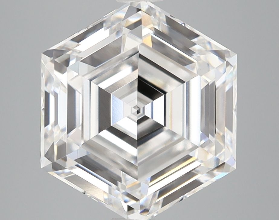 3.54 ct lab-grown Hexagonal Diamond