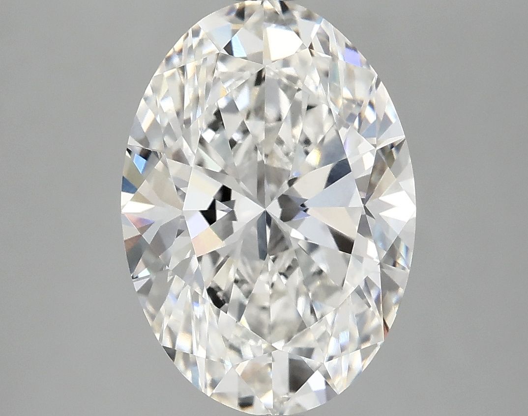 3.94 ct. oval Lab Grown Diamond front image