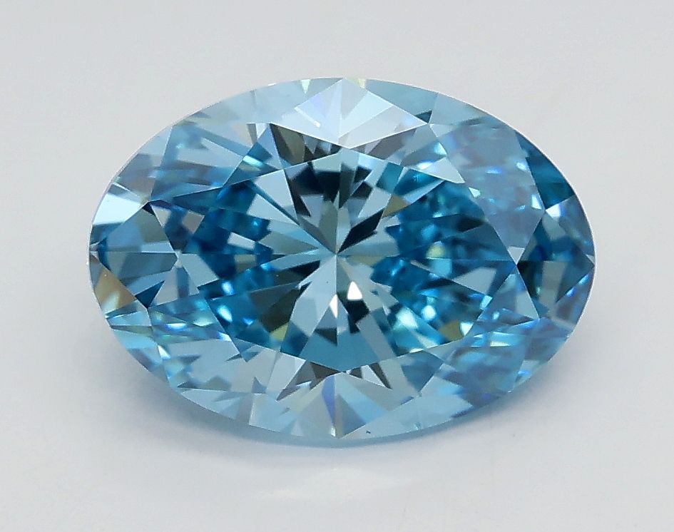 2.01 ct. oval Lab Grown Diamond front image