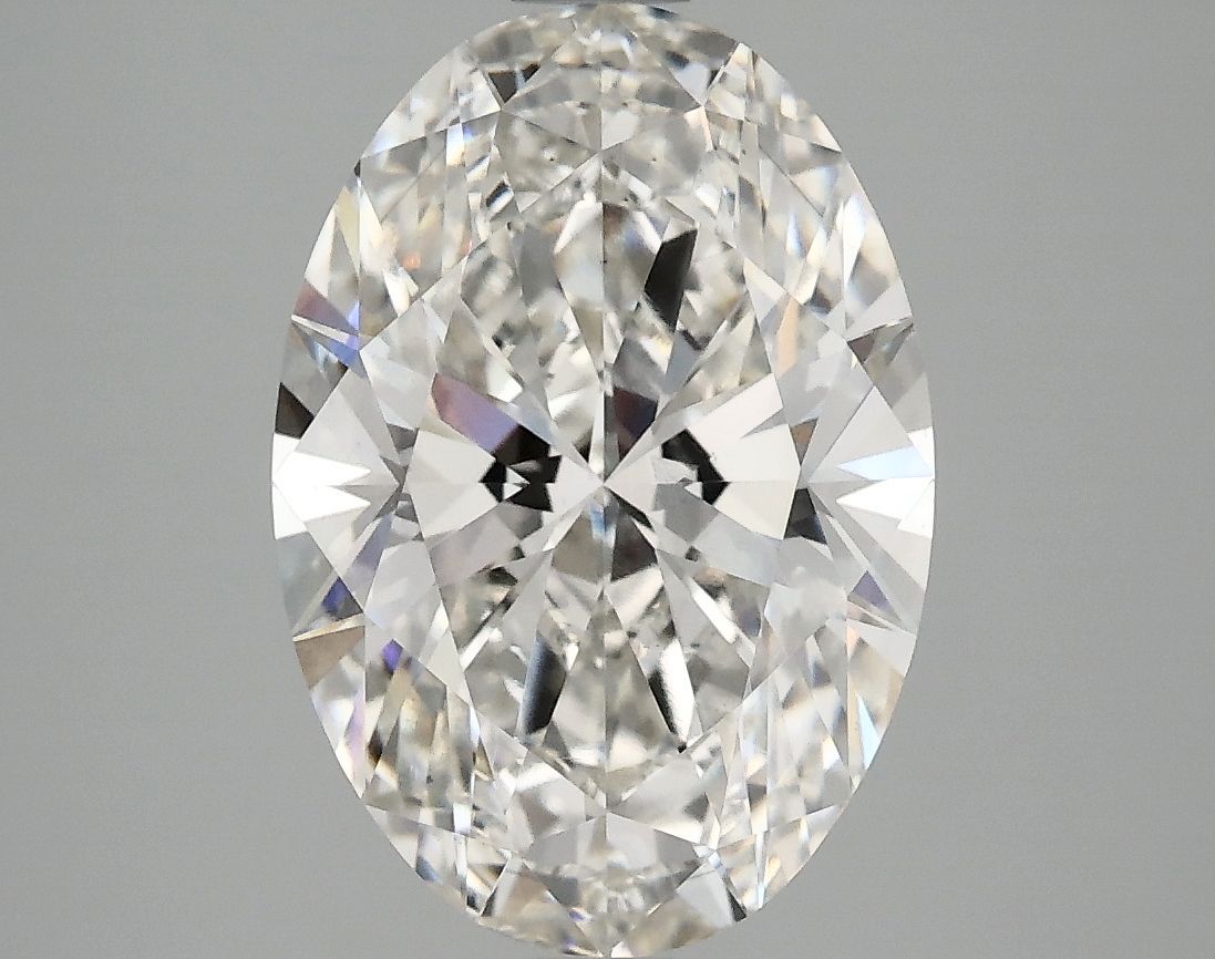 3.87 ct. oval Lab Grown Diamond front image