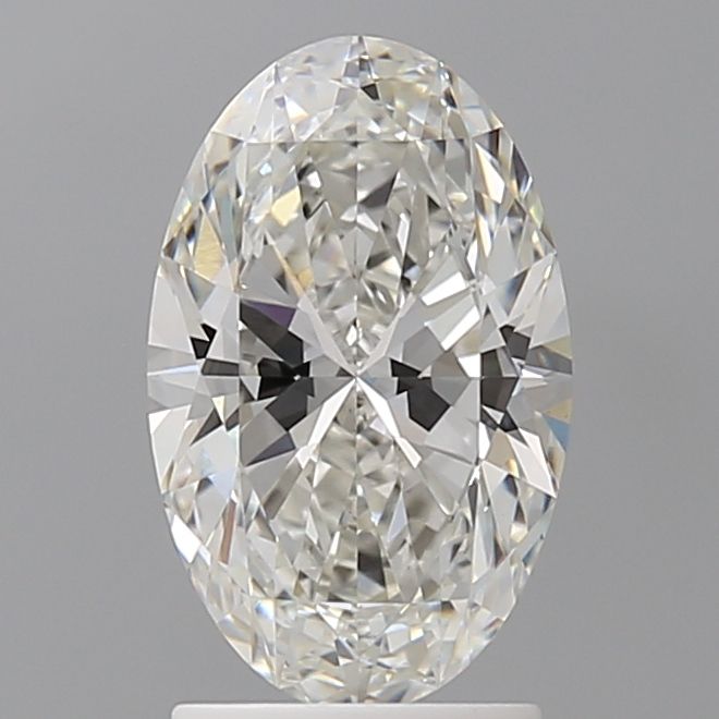 2.07 ct. oval Lab Grown Diamond front image