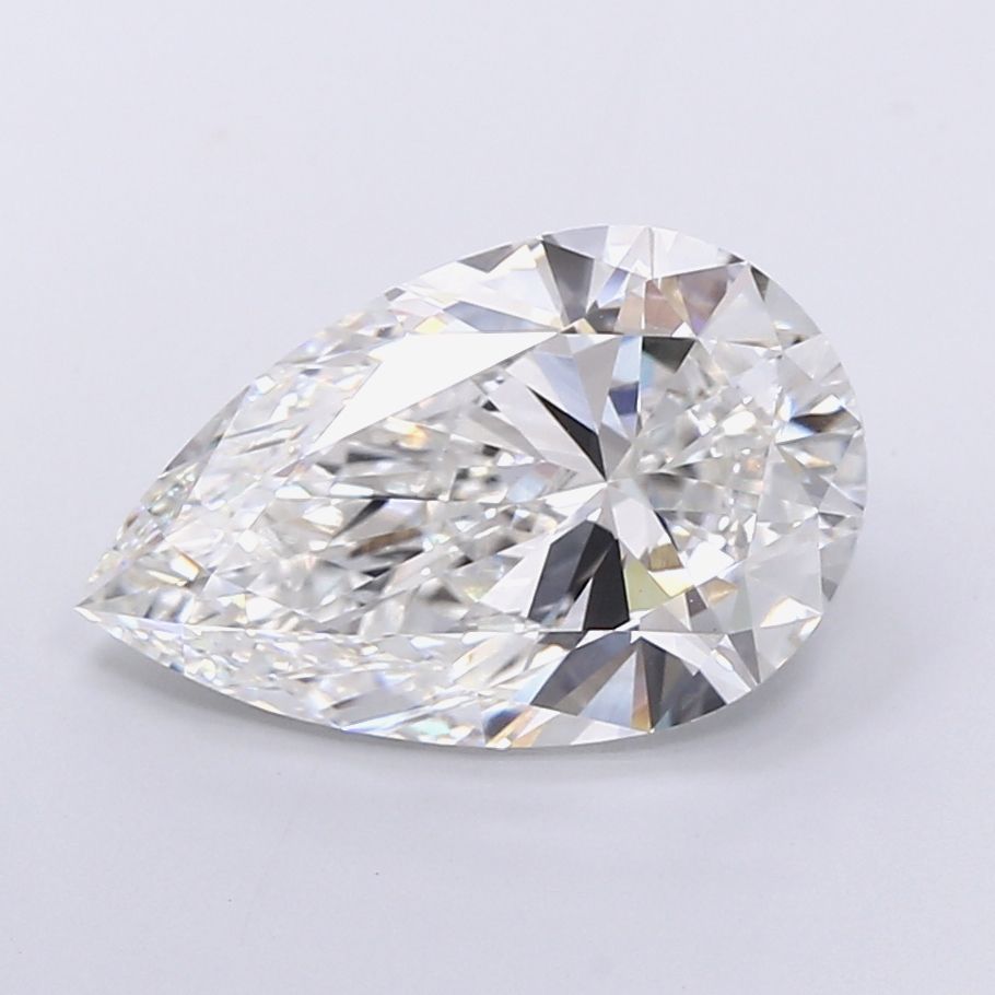 8.07 ct. pear Lab Grown Diamond front image