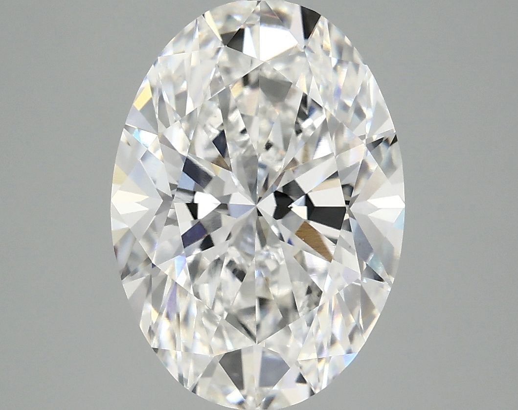 3.99 ct. oval Lab Grown Diamond front image