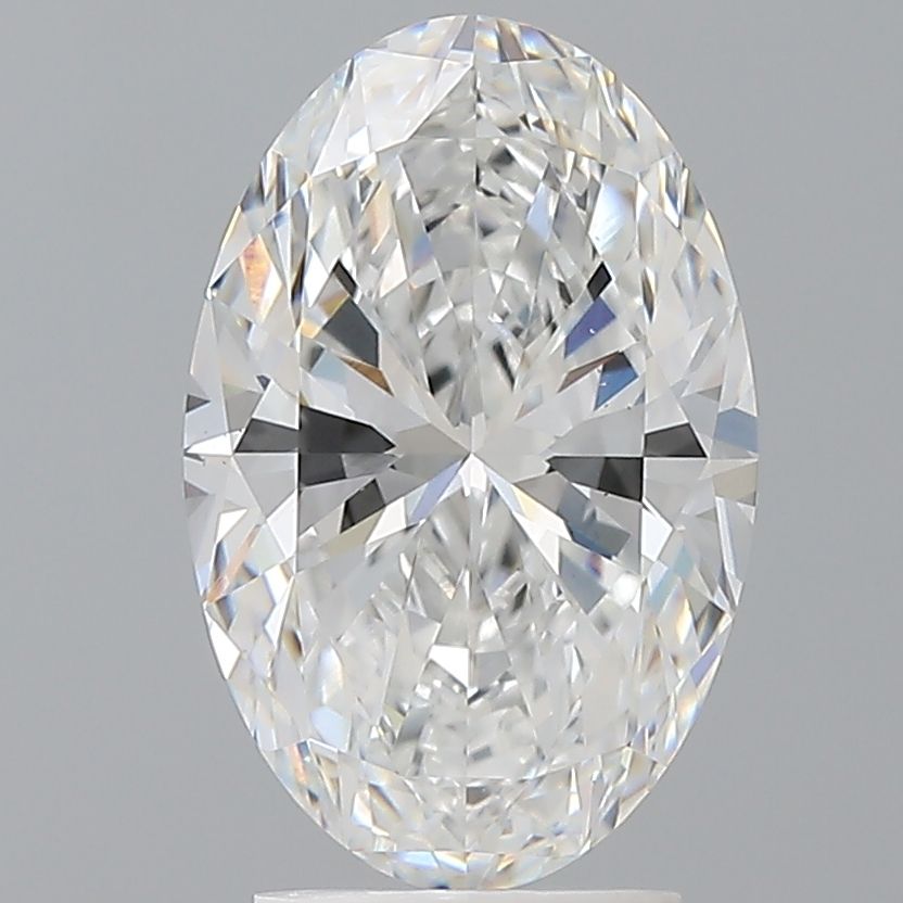 3.10 ct. oval Lab Grown Diamond front image