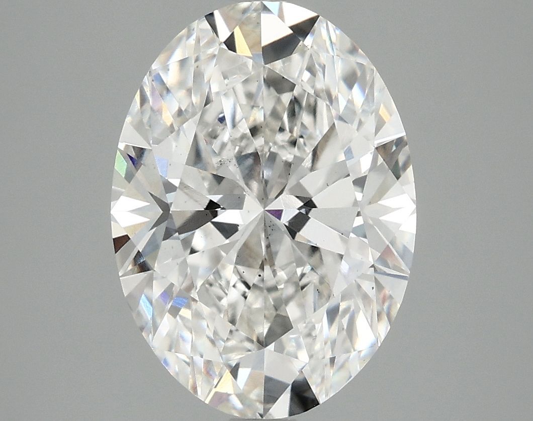 4.10 ct. oval Lab Grown Diamond front image
