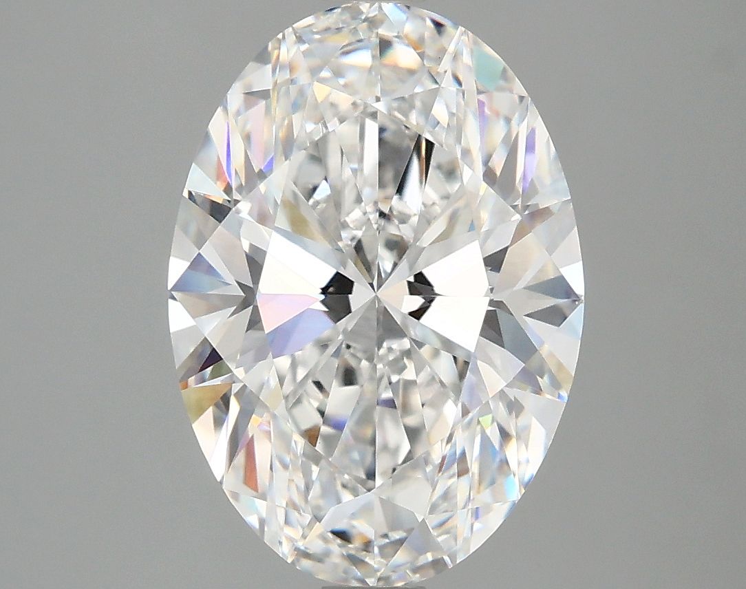 3.85 ct. oval Lab Grown Diamond front image