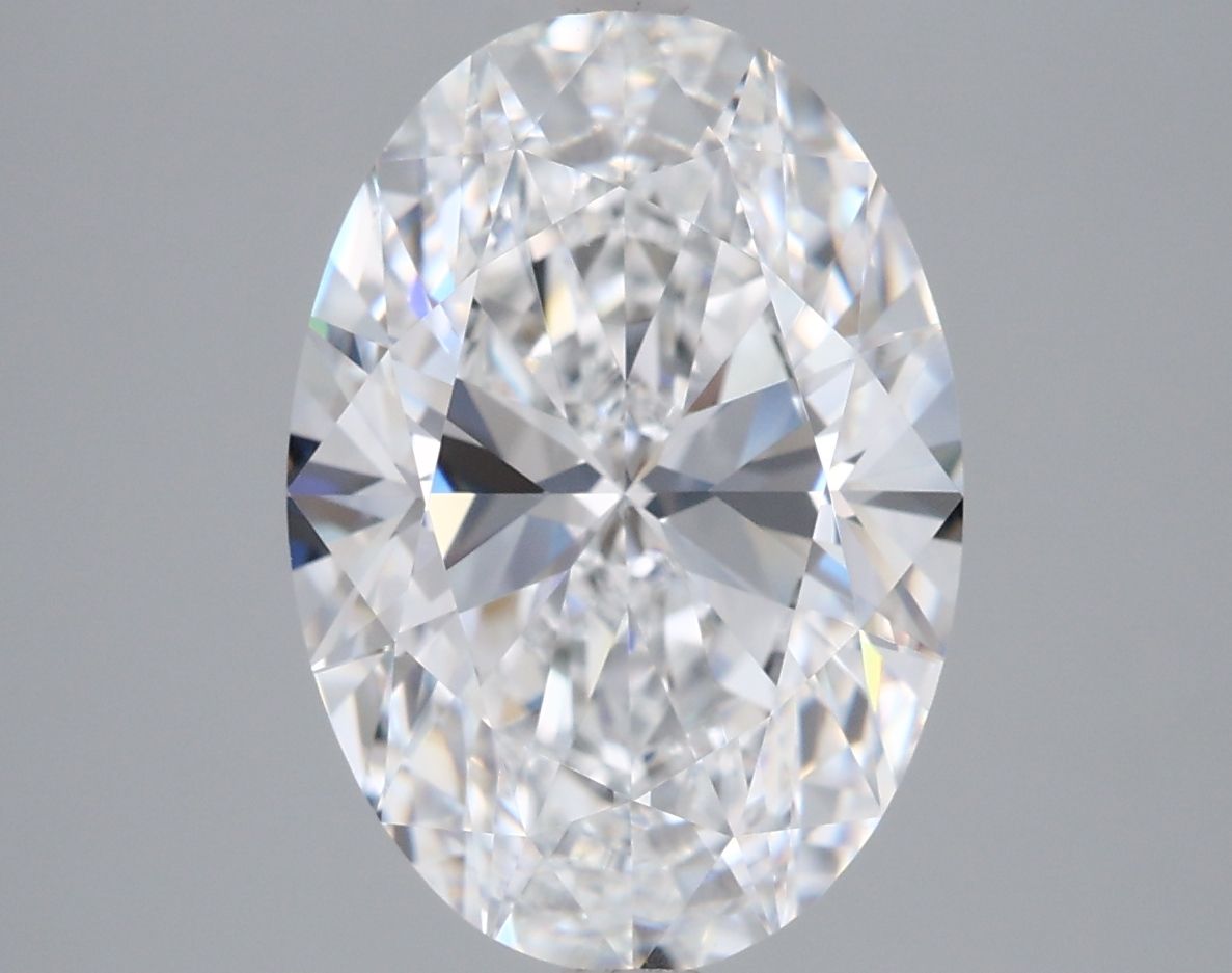 3.57 ct. oval Lab Grown Diamond front image