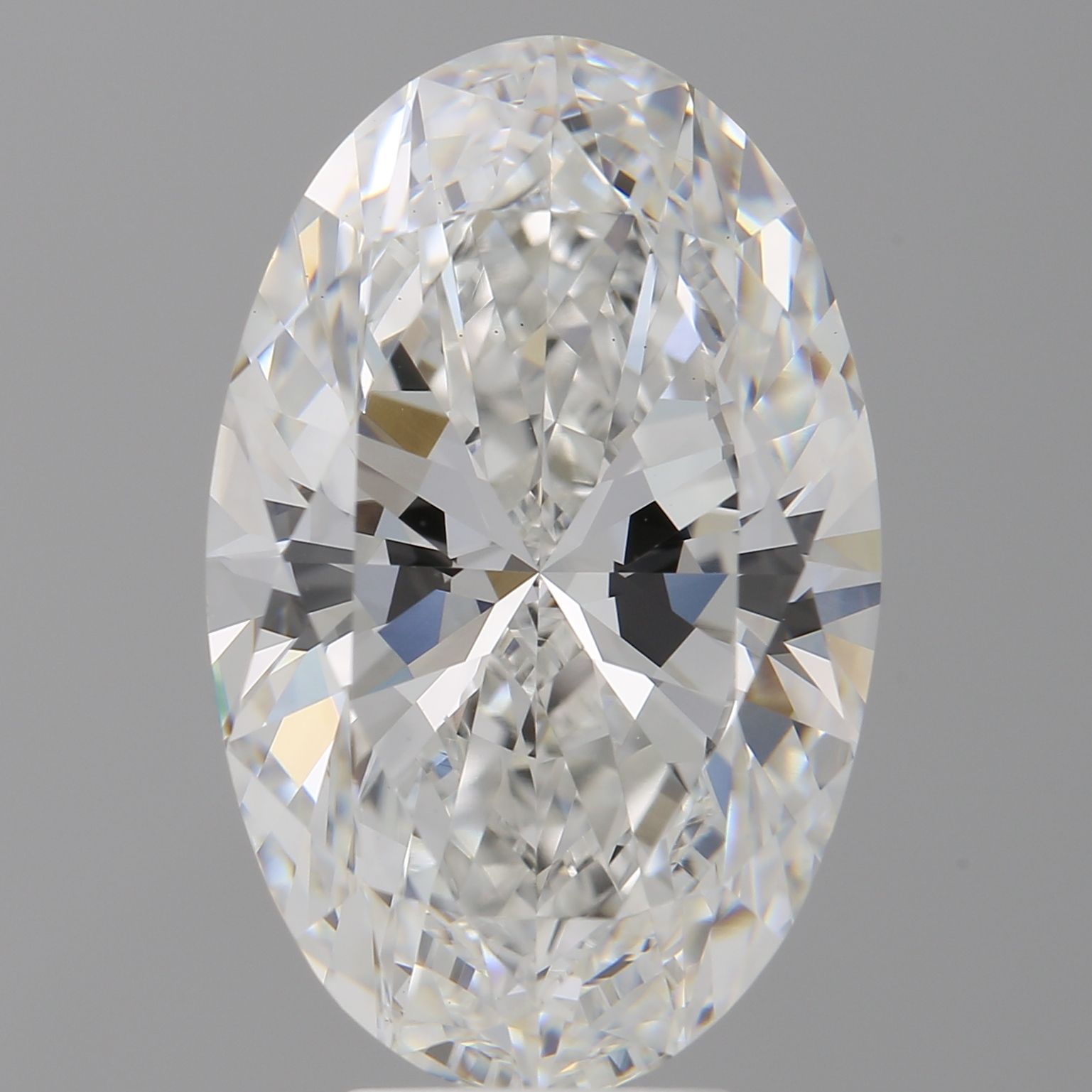 7.02 ct. oval Lab Grown Diamond front image