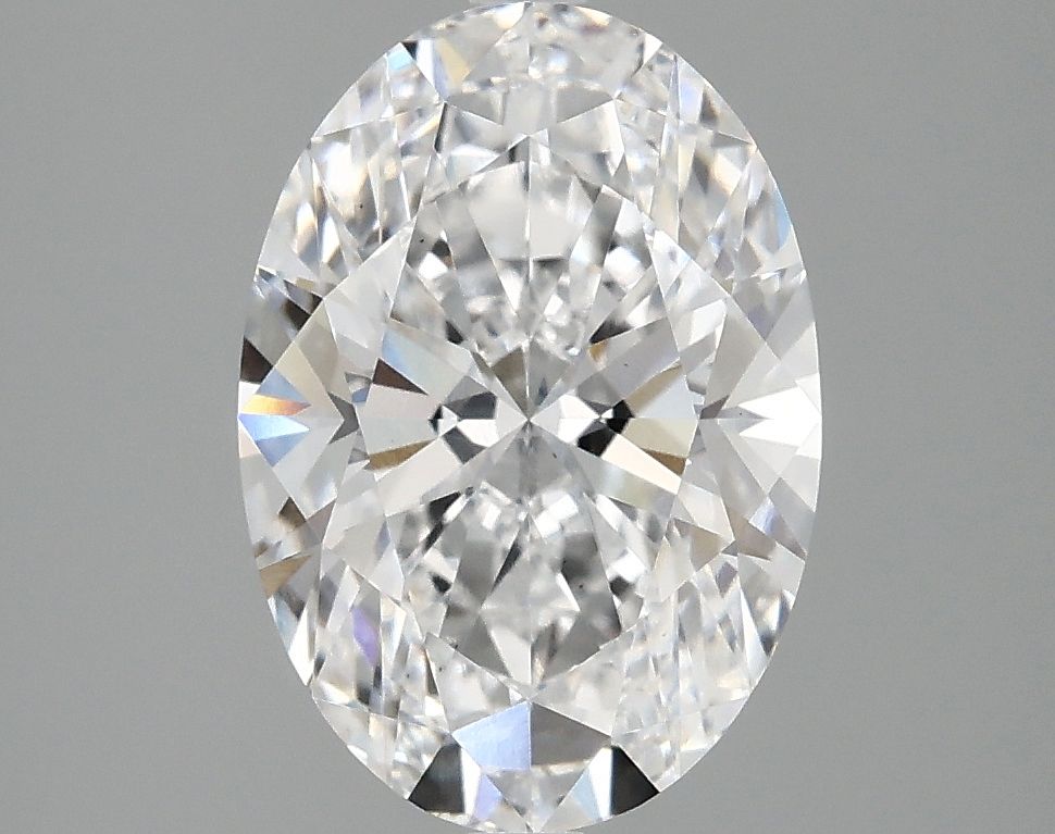 2.97 ct. oval Lab Grown Diamond front image