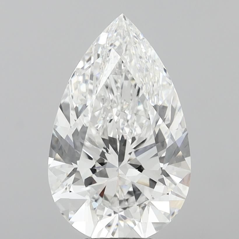 6.09 ct. pear Lab Grown Diamond front image