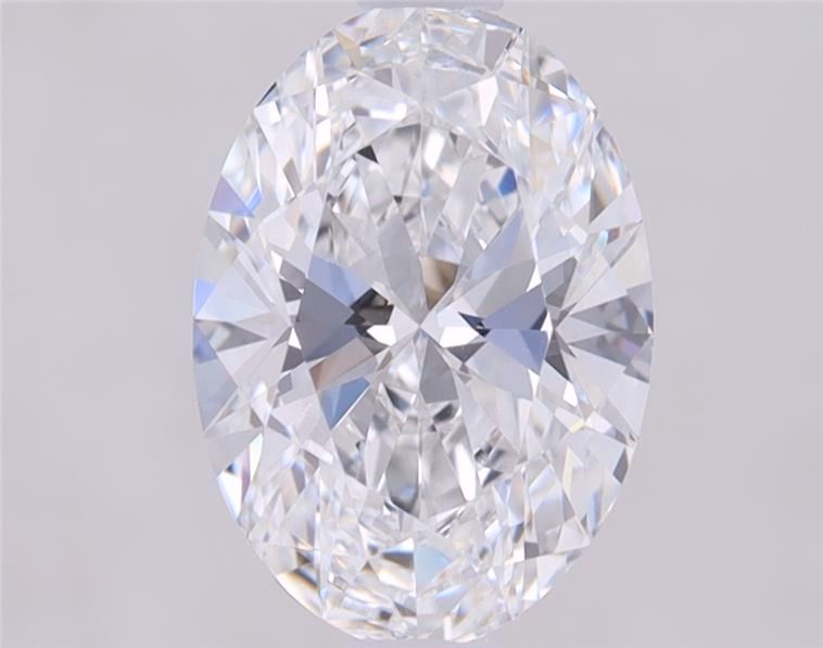 2.07 ct. oval Lab Grown Diamond front image