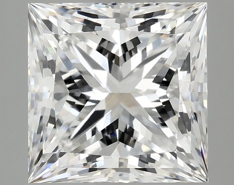 5.05 ct. princess Lab Grown Diamond front image