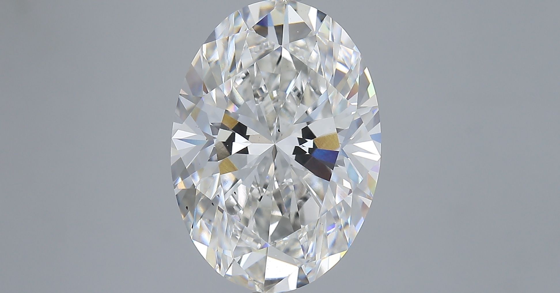 4.58 ct. oval Lab Grown Diamond front image