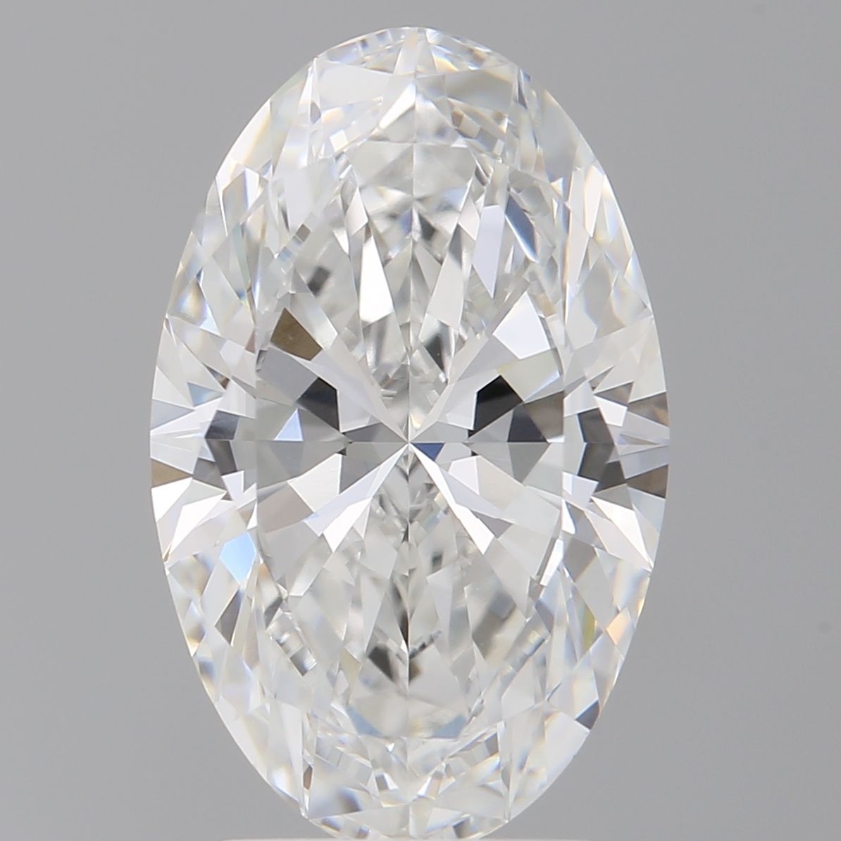 3.09 ct. oval Lab Grown Diamond front image