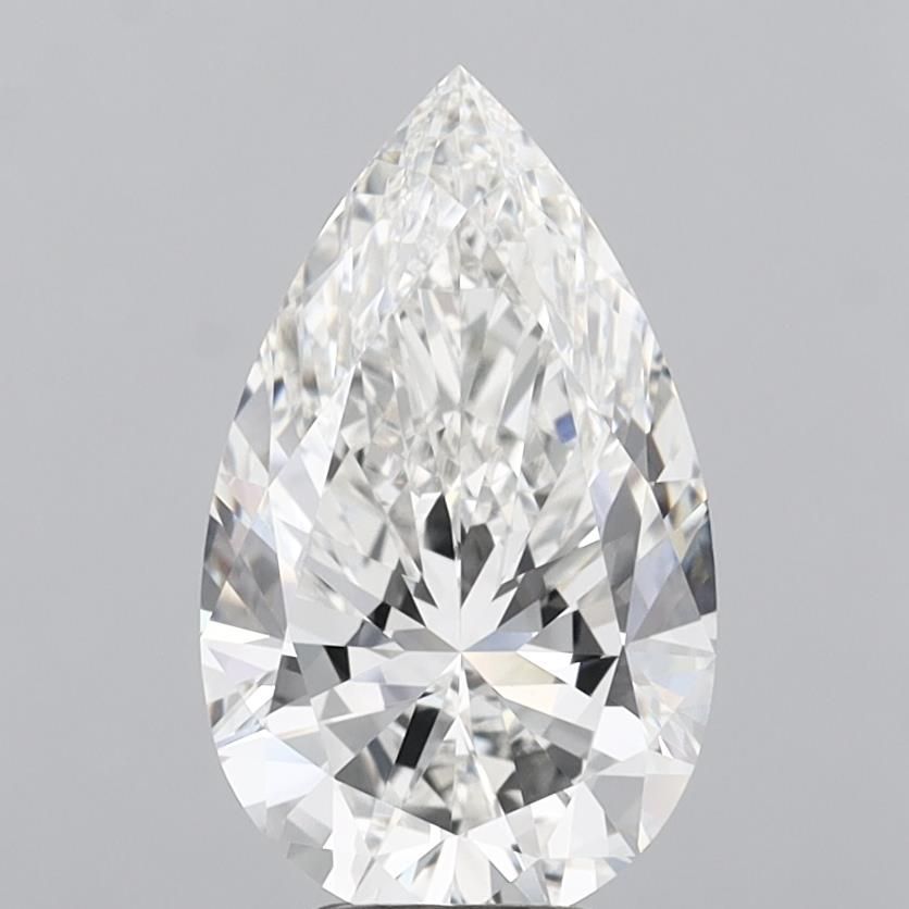 6.01 ct. pear Lab Grown Diamond front image