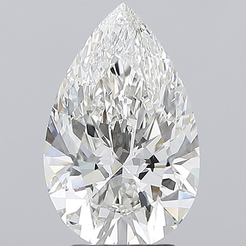4.22 ct. pear Lab Grown Diamond front image