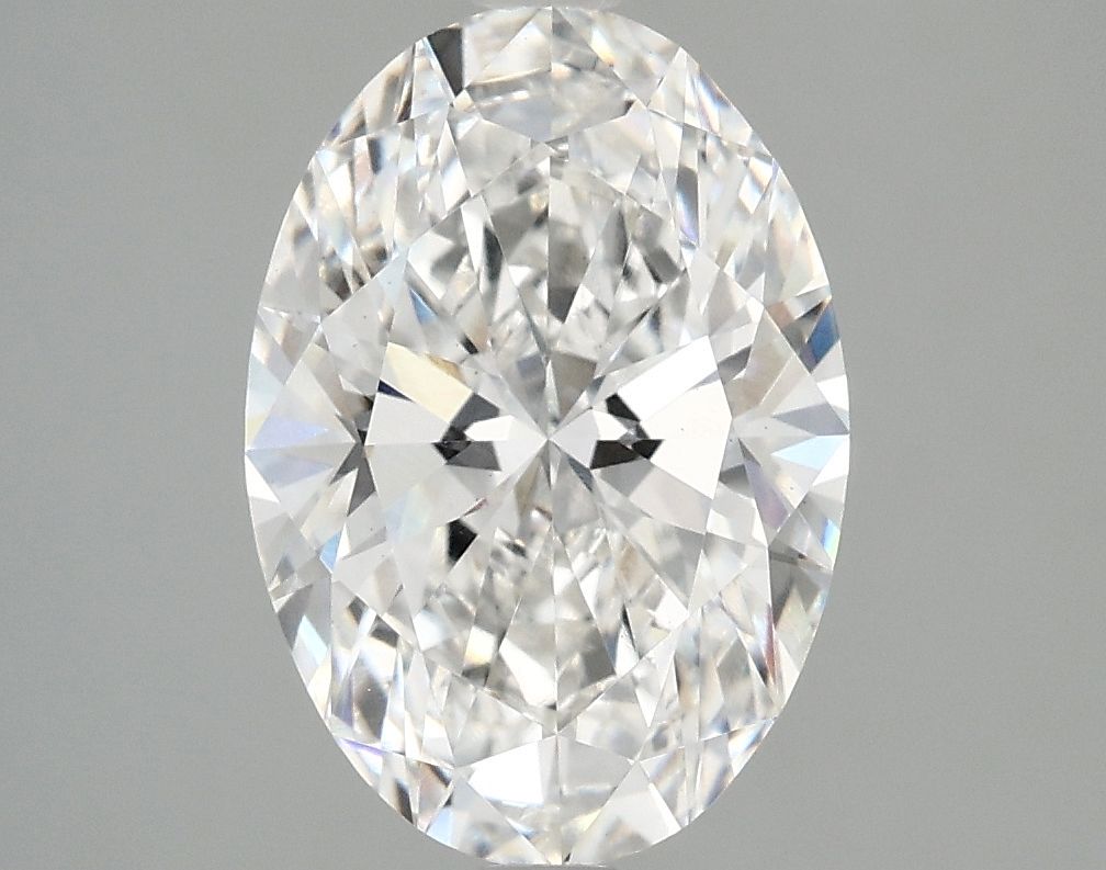 3.08 ct. oval Lab Grown Diamond front image