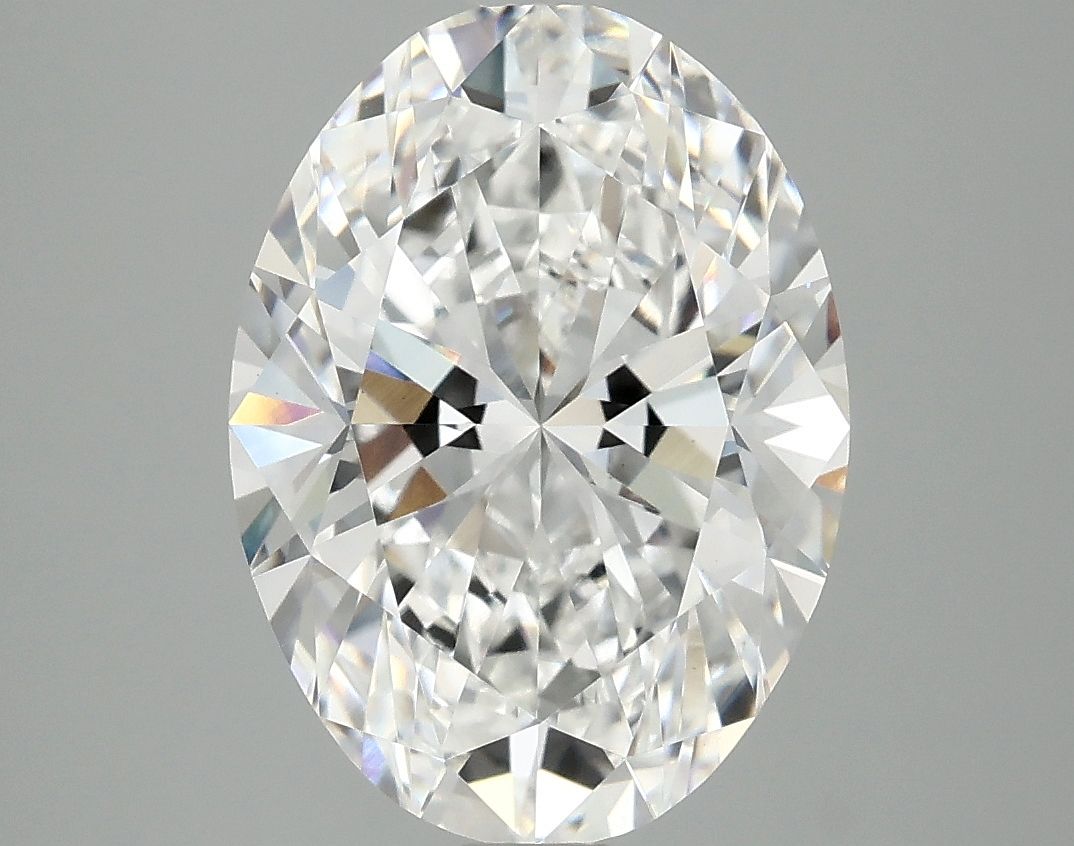 4.10 ct. oval Lab Grown Diamond front image