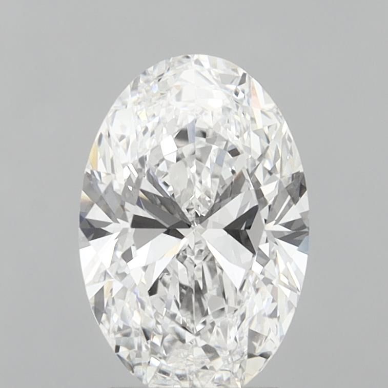 3.02 ct. oval Lab Grown Diamond front image