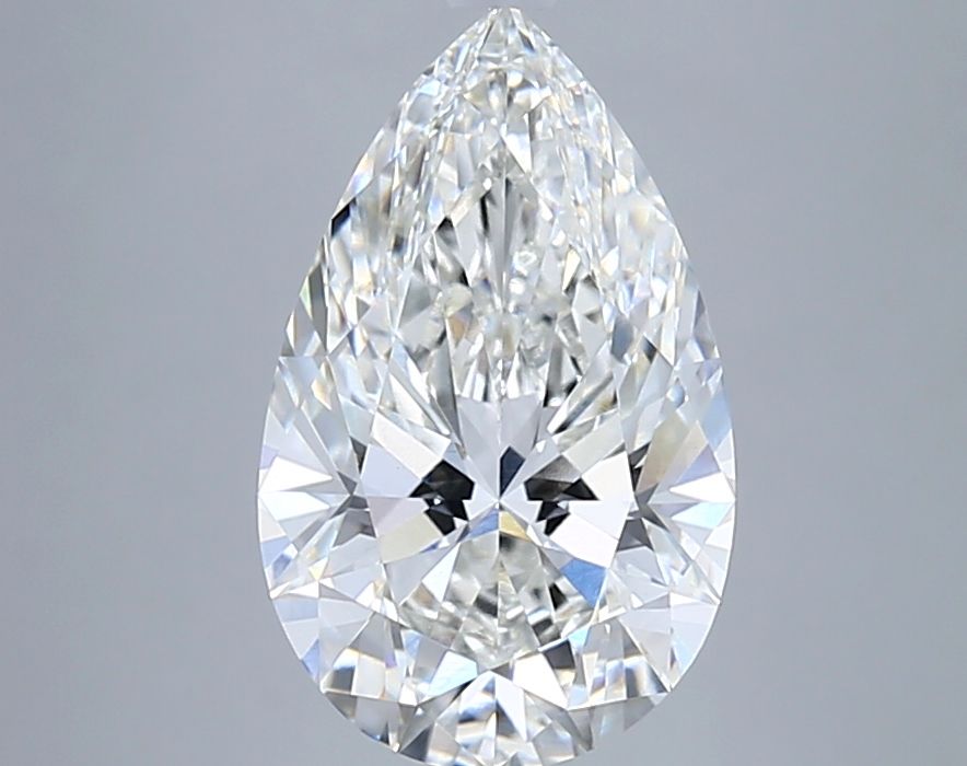 5.07 ct. pear Lab Grown Diamond front image