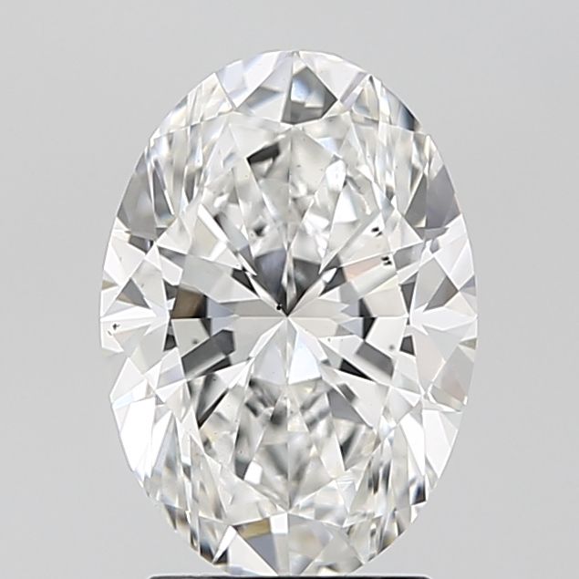 2.50 ct. oval Lab Grown Diamond front image