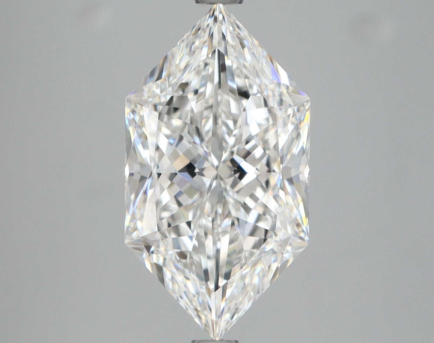 4.42 ct lab-grown Hexagonal Diamond