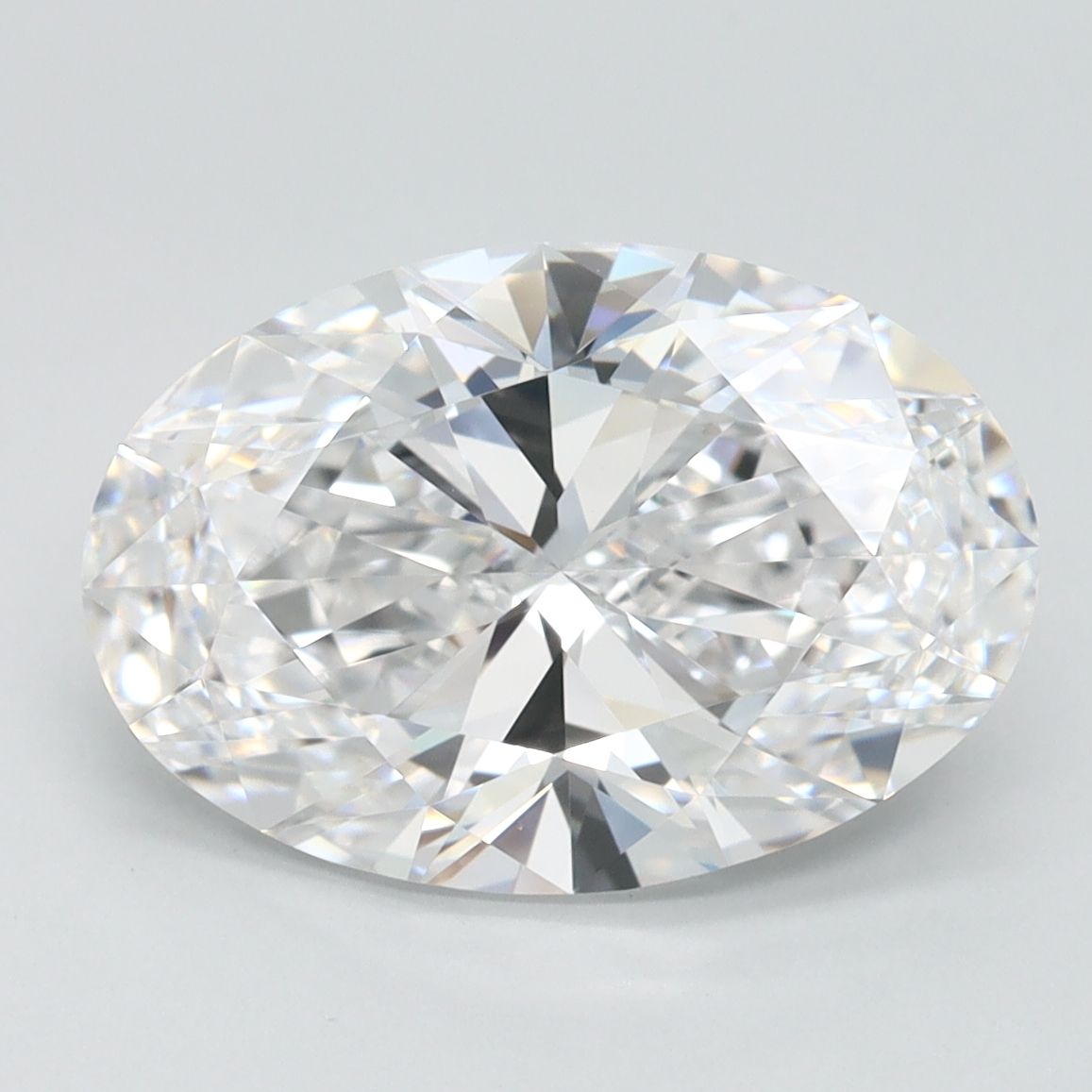 3.01 ct. oval Lab Grown Diamond front image