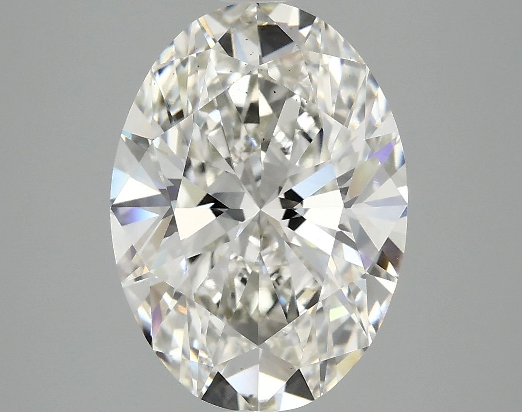 4.08 ct. oval Lab Grown Diamond front image