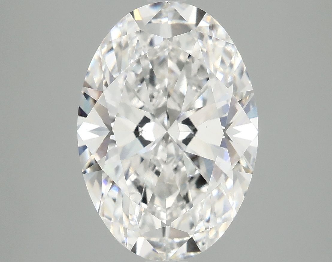 3.91 ct. oval Lab Grown Diamond front image