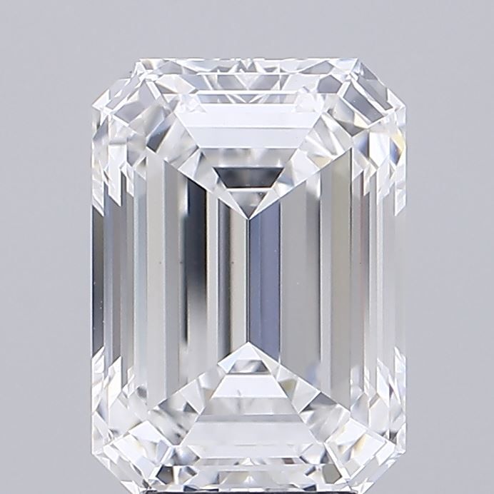 5.10 ct. emerald Lab Grown Diamond front image