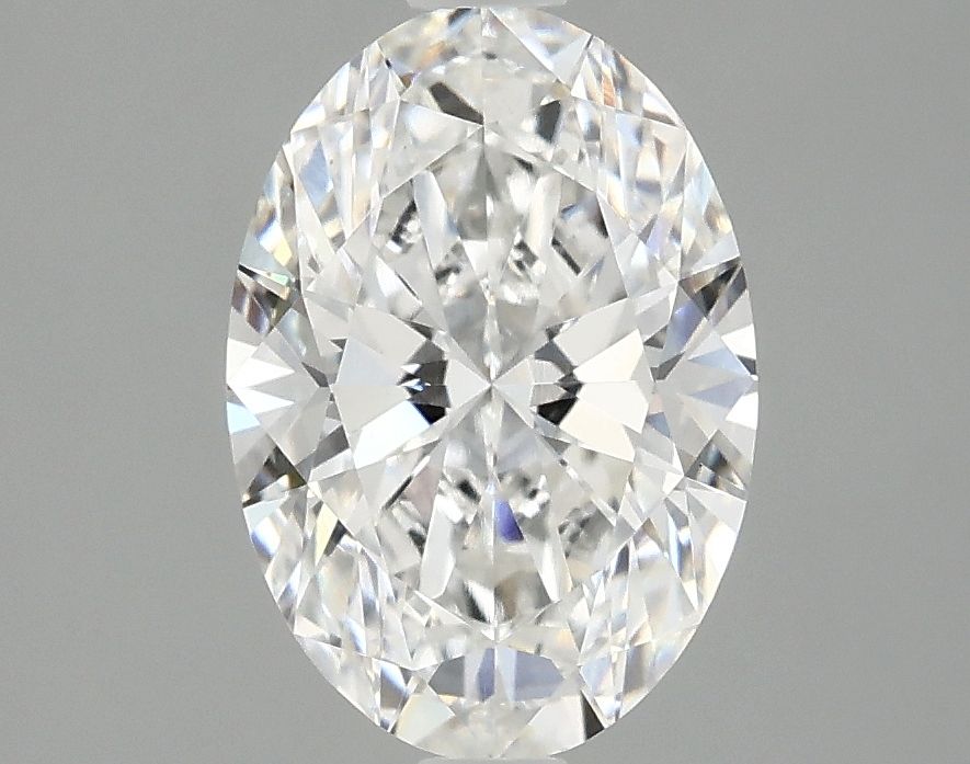 2.10 ct. oval Lab Grown Diamond front image