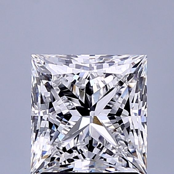 2.09 ct. princess Lab Grown Diamond front image