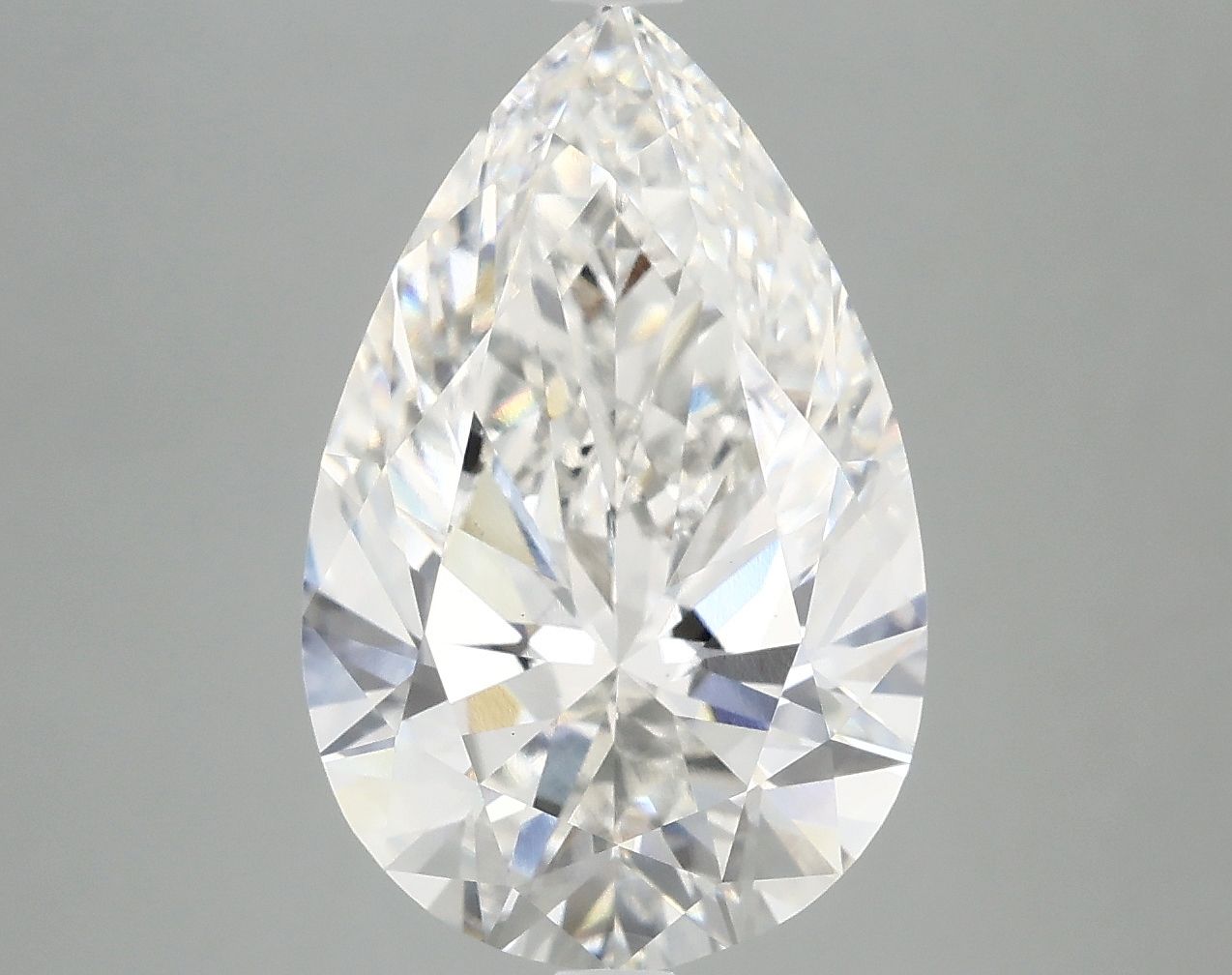 5.09 ct. pear Lab Grown Diamond front image