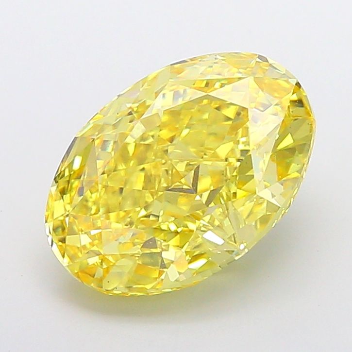 6.51 ct. oval Lab Grown Diamond front image