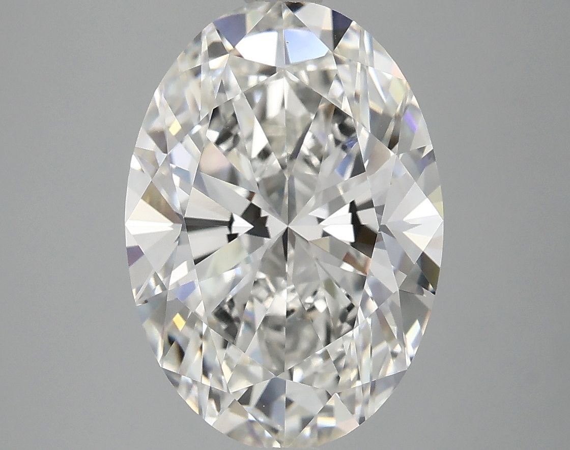 4.06 ct. oval Lab Grown Diamond front image