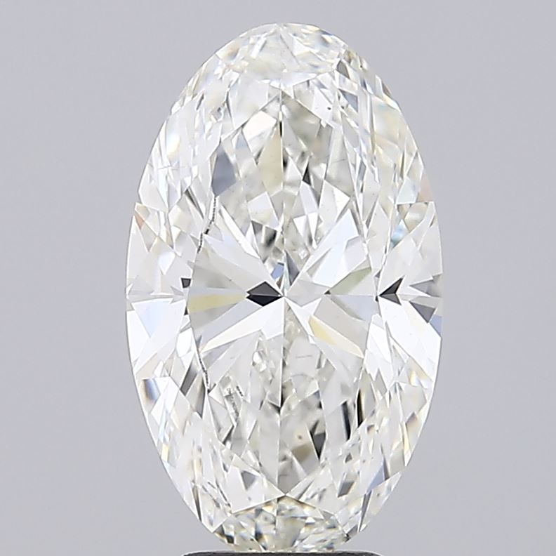 5.09 ct. oval Lab Grown Diamond front image