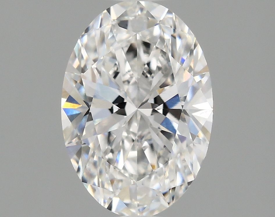 1.23 ct. oval Lab Grown Diamond front image