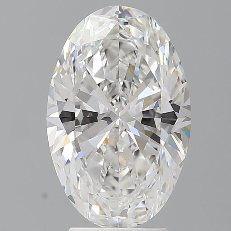 4.09 ct. oval Lab Grown Diamond front image