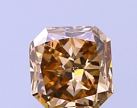 1.01 Carat Radiant Diamond Fancy Brown SI1