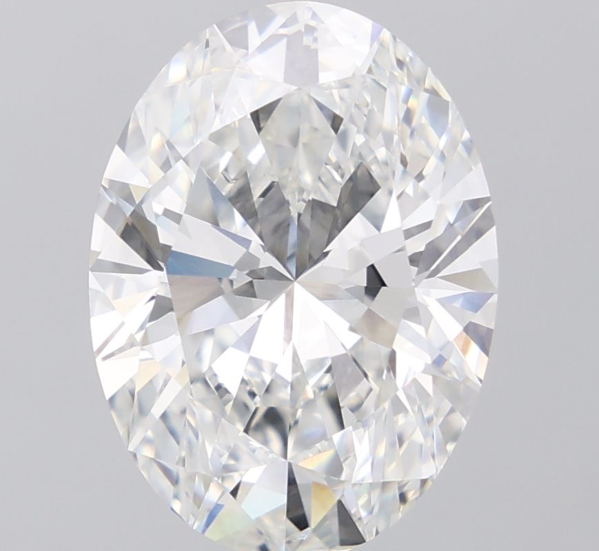7.02 ct. oval Lab Grown Diamond front image