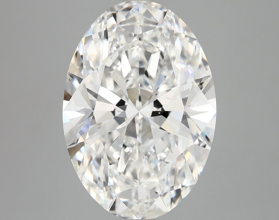 4.09 ct. oval Lab Grown Diamond front image