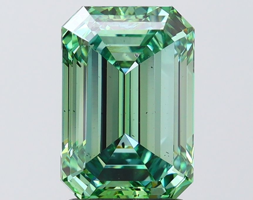 3.06 ct. emerald Lab Grown Diamond front image